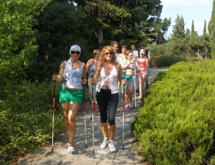 Нордическая ходьба - Санаторий «Мисхор»